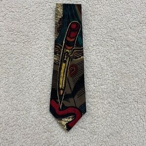 Vintage The Beatles Paperback Writer Silk Tie